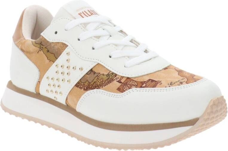 Alviero Martini 1a Classe Dames Sneakers van Kunstleer White Dames