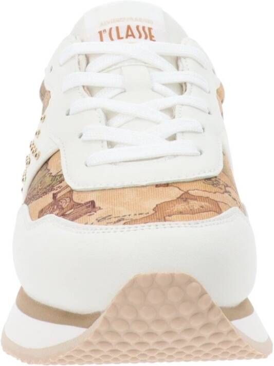 Alviero Martini 1a Classe Dames Sneakers van Kunstleer White Dames