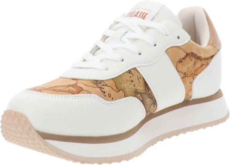 Alviero Martini 1a Classe Dames Sneakers van Kunstleer White Dames