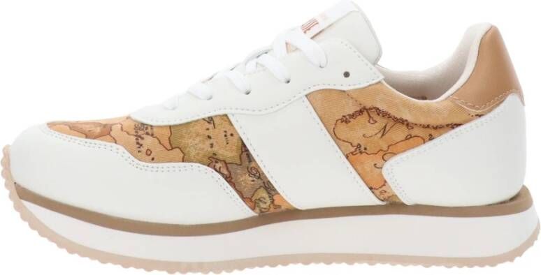 Alviero Martini 1a Classe Dames Sneakers van Kunstleer White Dames