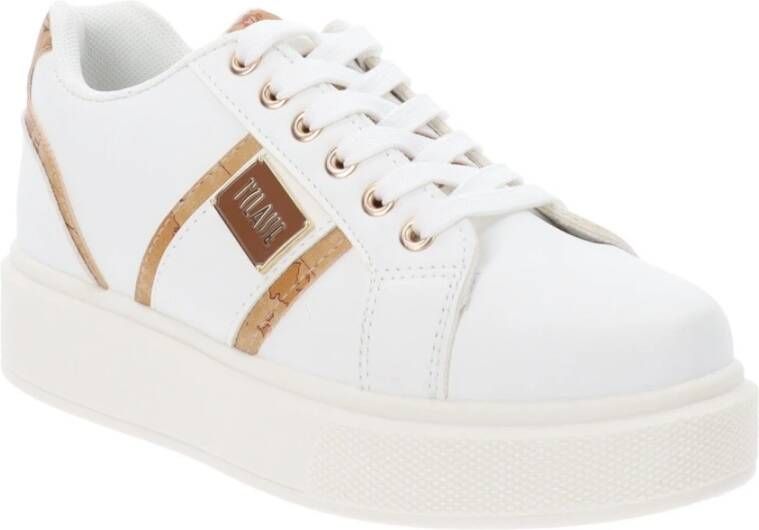 Alviero Martini 1a Classe Dames Sneakers van Kunstleer White Dames