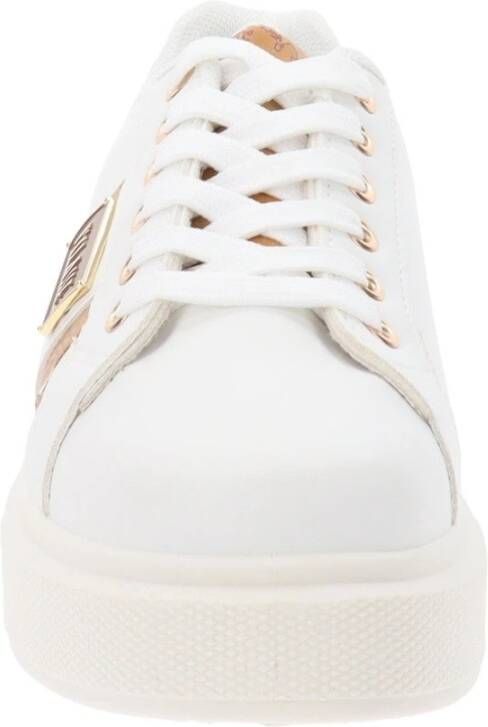 Alviero Martini 1a Classe Dames Sneakers van Kunstleer White Dames