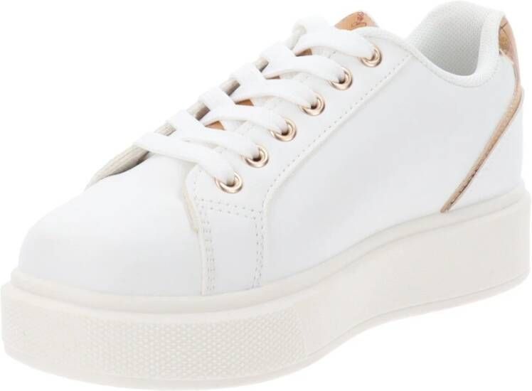 Alviero Martini 1a Classe Dames Sneakers van Kunstleer White Dames