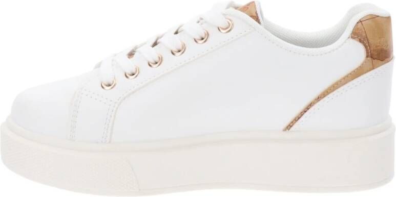 Alviero Martini 1a Classe Dames Sneakers van Kunstleer White Dames