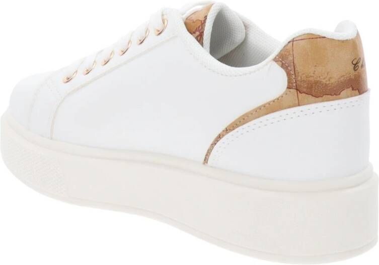 Alviero Martini 1a Classe Dames Sneakers van Kunstleer White Dames