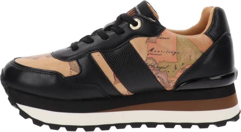 Alviero Martini 1a Classe Damesneakers van imitatieleer Black Dames