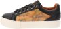 Alviero Martini 1a Classe sneakers van imitatieleer met vetersluiting Zwart - Thumbnail 5