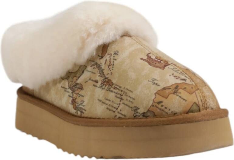 Alviero Martini 1a Classe Damesschoenen Herfst Winter Collectie Beige Dames