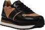 Alviero Martini 1a Classe Zwarte Sneakers met Geo Classic Print Black Dames - Thumbnail 5