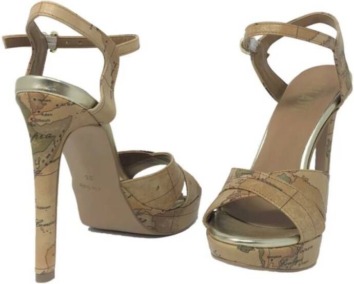 Alviero Martini 1a Classe Elegante Decollete Schoenen Beige Dames