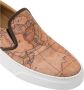 Alviero Martini 1a Classe Geo Classic Slip-On Sneakers Natuurlijk Beige Heren - Thumbnail 4