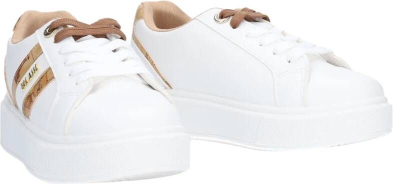 Alviero Martini 1a Classe Geo Classic Sneakers voor vrouwen White Dames