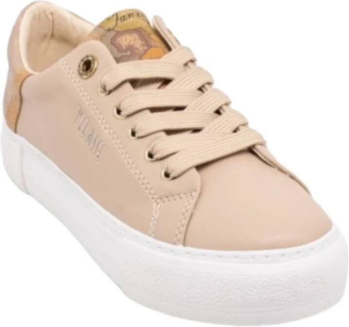 Alviero Martini 1a Classe Lage Sneakers Beige Dames