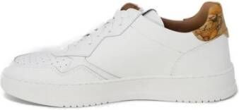 Alviero Martini 1a Classe Leren sneakers met 3 cm hak White Heren