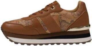 Alviero Martini 1a Classe Moderne Beige Sneaker Dames Collectie Multicolor Dames