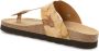 Alviero Martini 1a Classe Natuurlijke Eco Nappa Flip-Flop Sandalen Beige Dames - Thumbnail 3