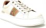 Alviero Martini 1a Classe Off-White Geo Inzet Sneakers 1983 Beige Dames - Thumbnail 2