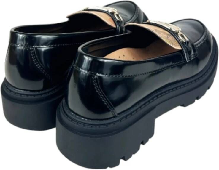 Alviero Martini 1a Classe Platte schoenen voor vrouwen Black Dames