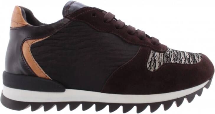 Alviero Martini 1a Classe Sneakers Bruin Dames