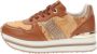 Alviero Martini 1a Classe Stijlvolle Leren en Stoffen Sneakers Brown Dames - Thumbnail 13