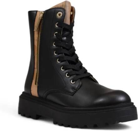 Alviero Martini 1a Classe Stijlvolle Veterschoenen voor Vrouwen Black Dames