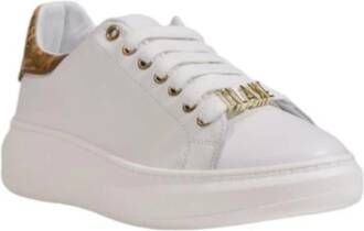 Alviero Martini 1a Classe Witte Leren Sneakers Collectie Herfst Winter White Dames