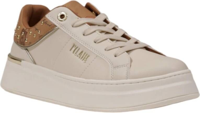 Alviero Martini 1a Classe Witte Rubberen Veterschoenen White Dames