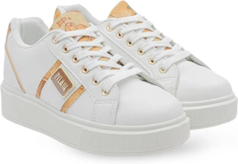 Alviero Martini 1a Classe Witte Sneakers 0860 Bianco White Dames