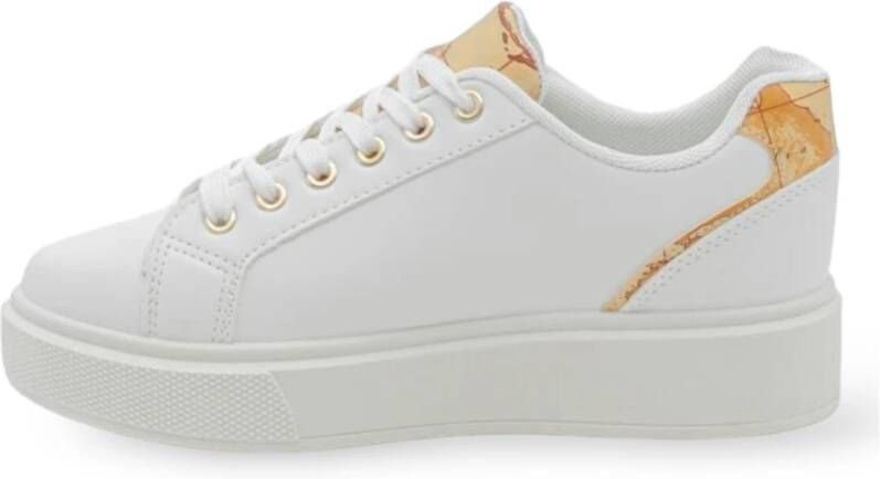 Alviero Martini 1a Classe Witte Sneakers 0860 Bianco White Dames