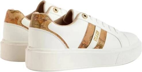 Alviero Martini 1a Classe Witte Sneakers Geo Classic Stijl White Dames