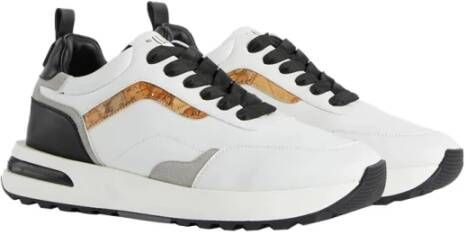 Alviero Martini 1a Classe Witte Sneakers Moderne Stijl White Heren