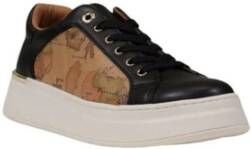 Alviero Martini 1a Classe Zwarte Polyurethaan Sneaker Dames Collectie Black Dames