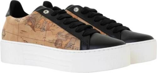 Alviero Martini 1a Classe Zwarte Sneakers Donnavventura Geo Classic Black Dames