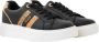 Alviero Martini 1a Classe Zwarte Sneakers met Geo Print Detail Black Dames - Thumbnail 3