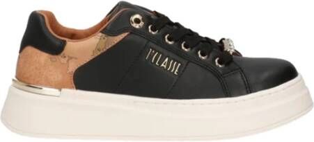 Alviero Martini 1a Classe Zwarte Sneakers met Modern Ontwerp Black Dames