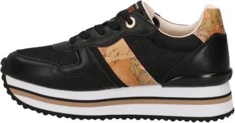 Alviero Martini 1a Classe Zwarte Sneakers Uniek Design Casual Trendy Black Dames