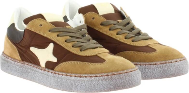 Ama Brand Beige Sneakers Model 3034 Soho Beige Heren