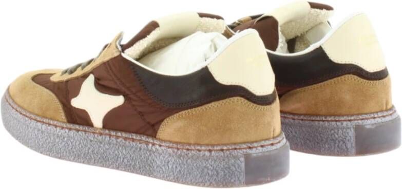 Ama Brand Beige Sneakers Model 3034 Soho Beige Heren