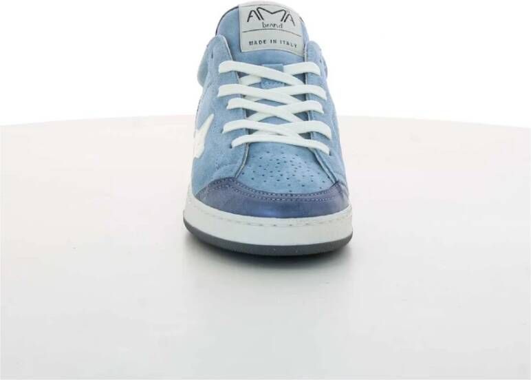 Ama Brand Blauwe Damesschoenen Stijlvol Model Blue Dames