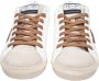 Ama Brand Wit Cognac Leren Sneakers Aw24 White Heren - Thumbnail 2