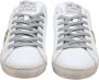 Ama Brand Witte Glitter Leren Sneakers White Dames - Thumbnail 2