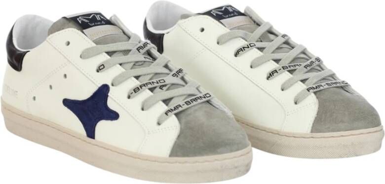 Ama Brand Witte Sneakers Model 2922 SNK White Heren