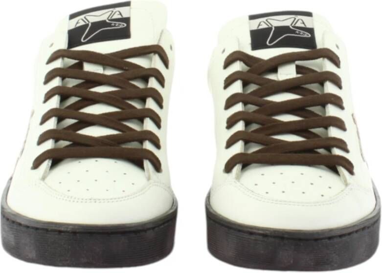 Ama Brand Witte Sneakers Model 2937 Slam White Dames