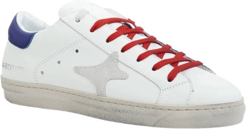 Ama Brand Witte Sneakers Multicolor Heren