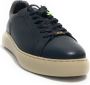 Ambitious Blauw Navy Bruin Leren Sneakers Blauw Heren - Thumbnail 2