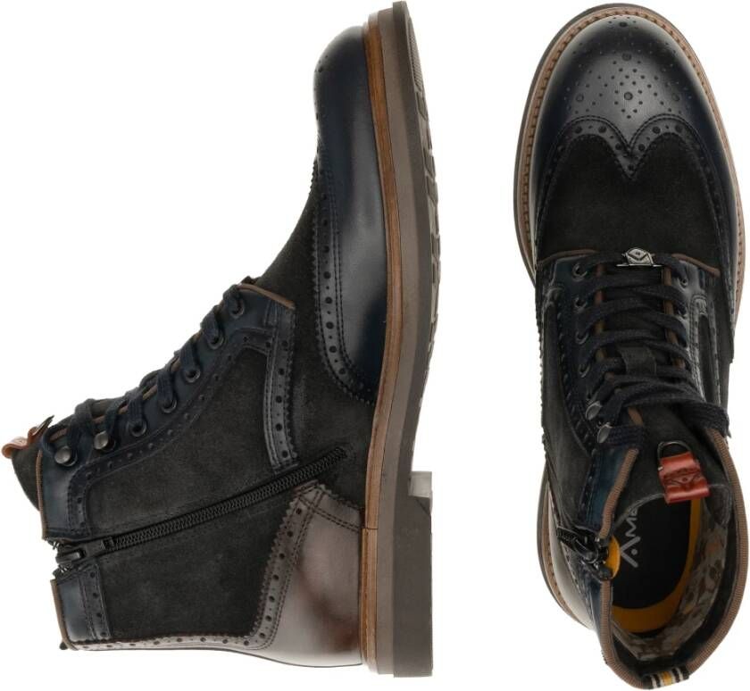 Ambitious BTR Brogue Laarzen Black Heren