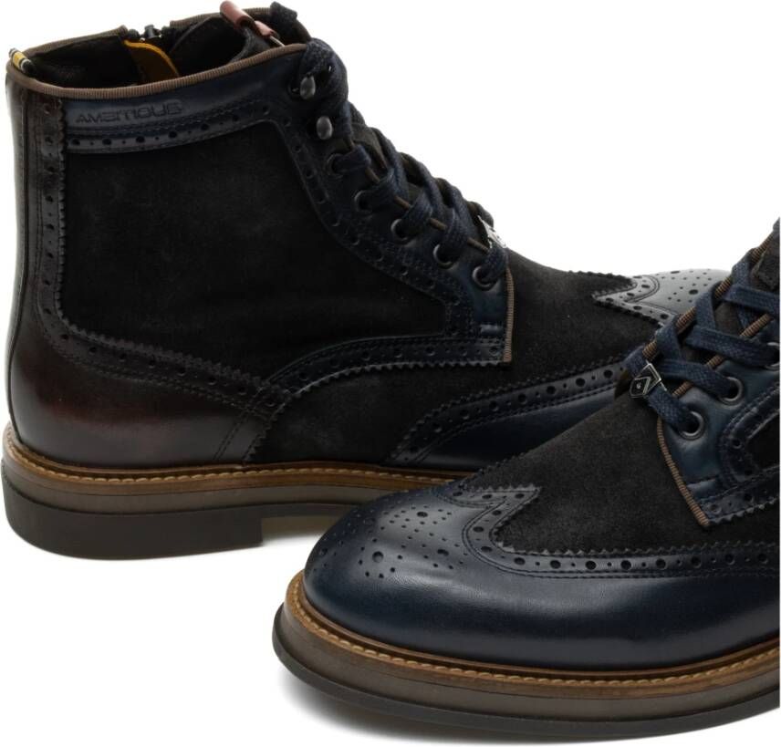 Ambitious BTR Brogue Laarzen Black Heren