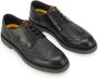 Ambitious Leren Brogue Veterschoenen voor Heren Black Heren - Thumbnail 4