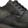 Ambitious Leren Brogue Veterschoenen voor Heren Black Heren - Thumbnail 5