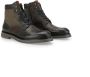 Ambitious Heren Leren Tweed Veterschoen met Brogue Patroon Bruin Heren - Thumbnail 20